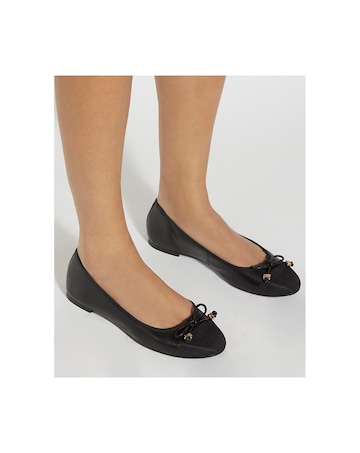 Dune Hallo Wide Fit Ballerinas