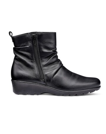 Hotter Milton Wide Fit Wedge Boot