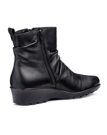 Hotter Milton Wide Fit Wedge Boot