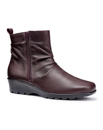 Hotter Milton Wide Fit Wedge Boot