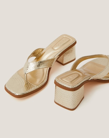 Monsoon Tilly Toe Thong Mules