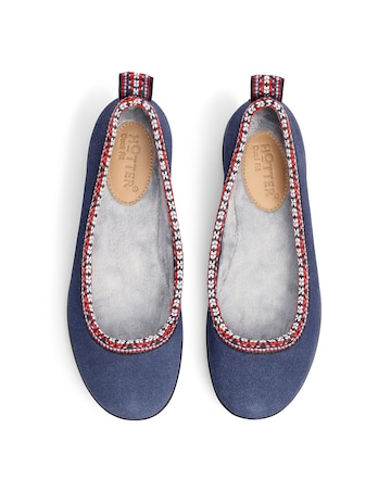 Hotter Honey Wide Fit Ballerina Slipper