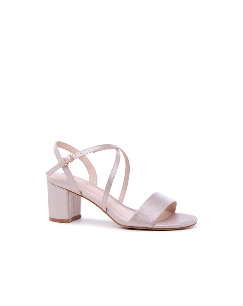 Paradox London Honeysilk Wide E Fit Sandal