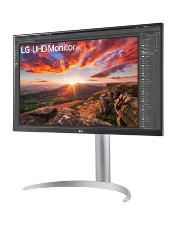 LG 27UP850K-W.AEK 27in 60Hz UHD IPS DisplayHDR 4K Monitor - Silver