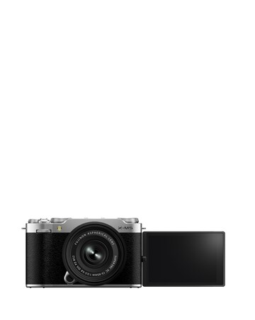 Fujifilm X-M5 CSC Digital Camera with XC 15-45mm F3.5-5.6 OIS PZ Lens - Silver