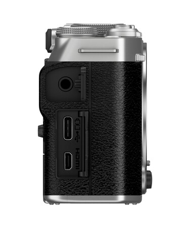 Fujifilm X-M5 CSC Digital Camera with XC 15-45mm F3.5-5.6 OIS PZ Lens - Silver