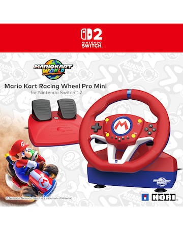 HORI Mario Kart Racing Wheel Pro Mini for Nintendo Switch 2