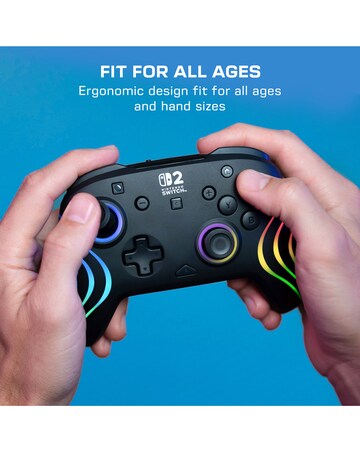 Turtle Beach Afterglow Wave Wireless RGB Gaming Controller for Nintendo Switch 2