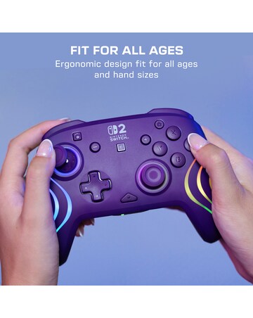 Turtle Beach Afterglow Wave Wireless RGB Gaming Controller for Nintendo Switch 2