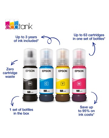 Epson EcoTank ET-2910 A4 Multifunction Wi-Fi Ink Printer