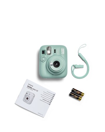 Fujifilm Instax Mini 13 Instant Camera - Lagoon Green - Camera Only