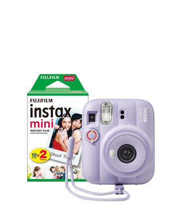 Fujifilm Instax Mini 13 Camera inc 20 Shot Film Pack- Dreamy Purple