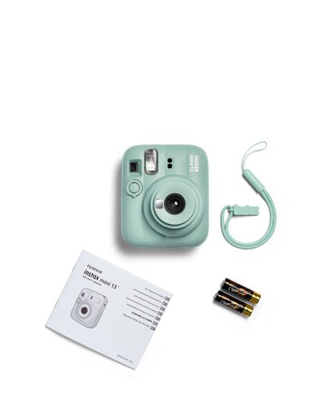 Fujifilm Instax Mini 13 Camera inc 20 Shot Film Pack- Lagoon Green