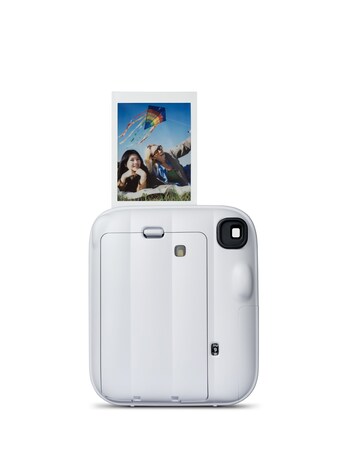 Fujifilm Instax Mini 13 Camera inc Skinny Dip Case & 20 Shot Film - Clay White