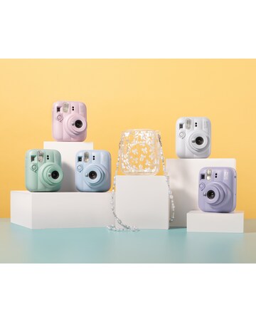 Fujifilm Instax Mini 13 Camera inc Skinny Dip Case & 20 Shot Film - Lagoon Green