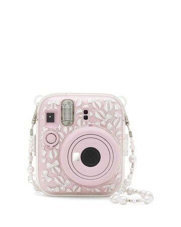 Fujifilm Instax Mini 13 Camera inc Skinny Dip Case & 20 Shot Film - Candy Pink