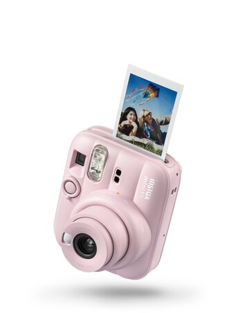 Fujifilm Instax Mini 13 Camera inc Skinny Dip Case & 20 Shot Film - Candy Pink