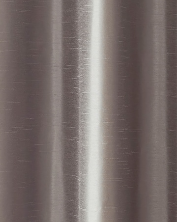 Catherine Lansfield Faux Silk Blackout Eyelet Curtains