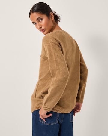 Monsoon Bella Braid Pocket Cardigan