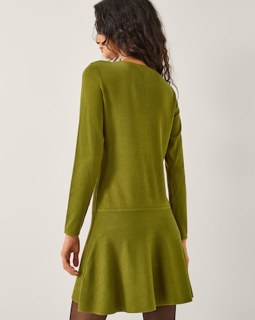 Monsoon Bayle Bow Knit Mini Dress