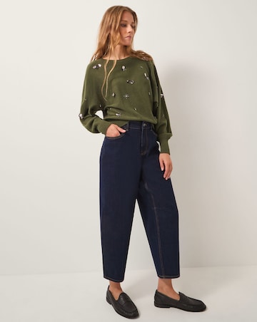 Monsoon Sable Sequin Embellished Jumper