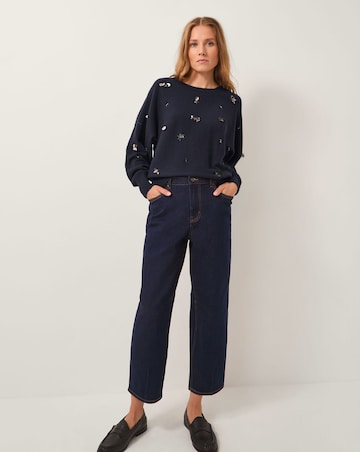 Monsoon Sable Sequin Embellished Jumper