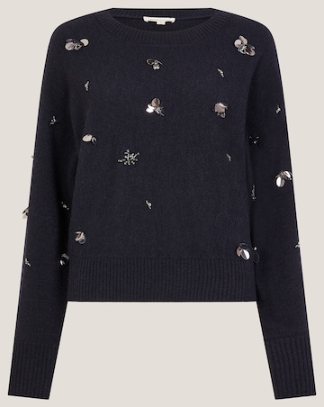 Monsoon Sable Sequin Embellished Jumper