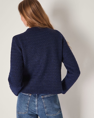 Monsoon Brianne Floral Button Cardigan