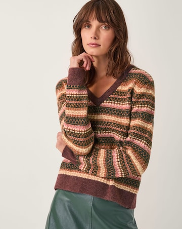 Monsoon Scout Fair Isle Jumper & Scarf