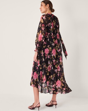 Monsoon Mariel Floral Print Midi Dress