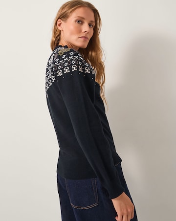 Monsoon Fia Hotfix Fair Isle Jumper