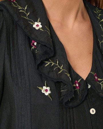 Monsoon Elsie Floral Embroidered Shirt