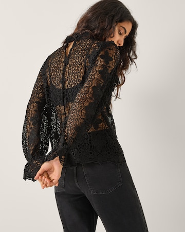 Monsoon Phoebe Sheer Lace Blouse