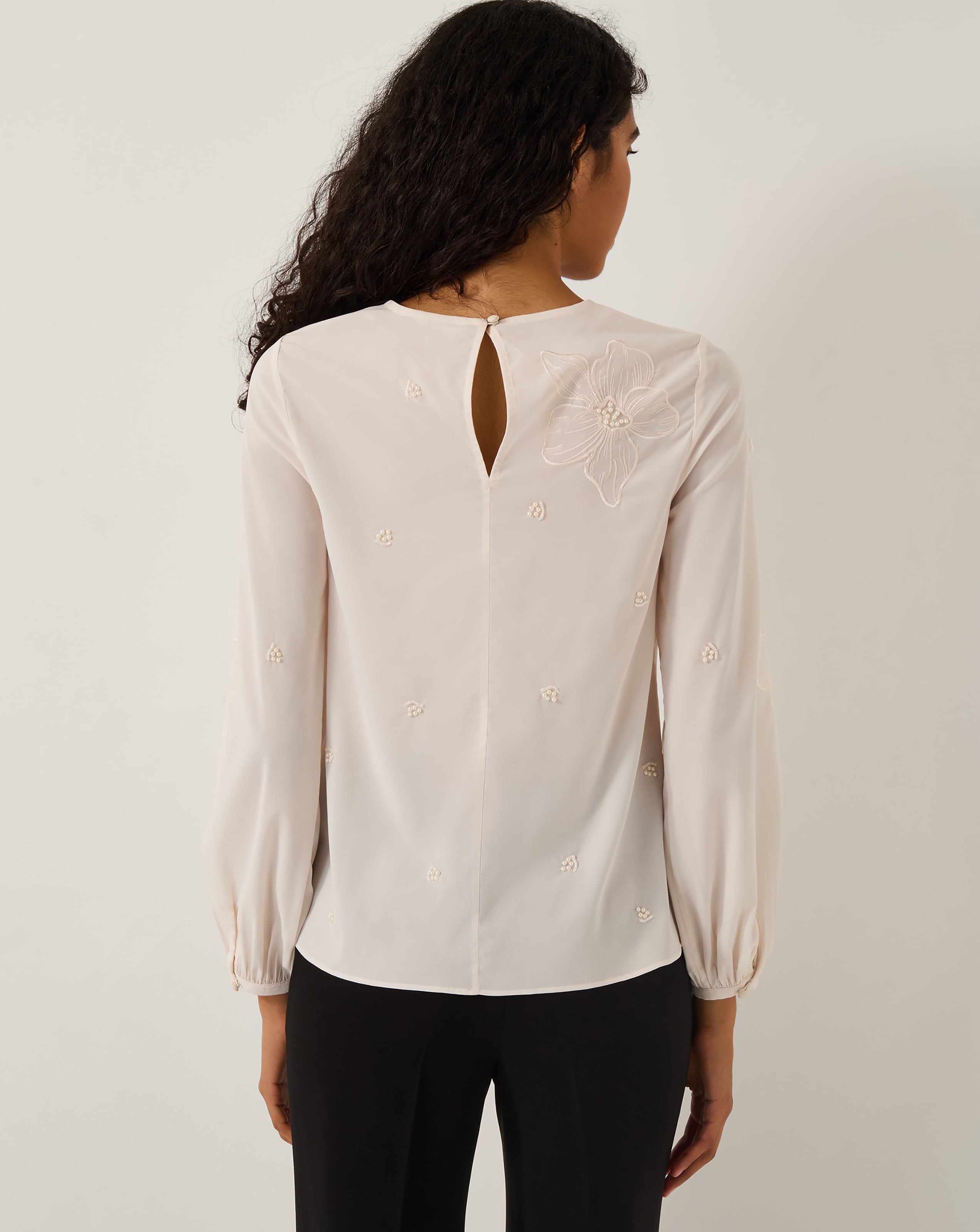 Monsoon Regina Embroidered Floral Blouse | Ambrose Wilson