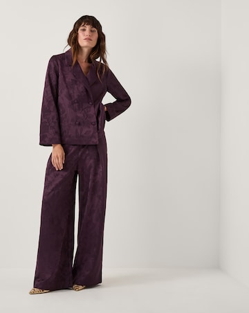 Monsoon Rory Floral Satin Trousers