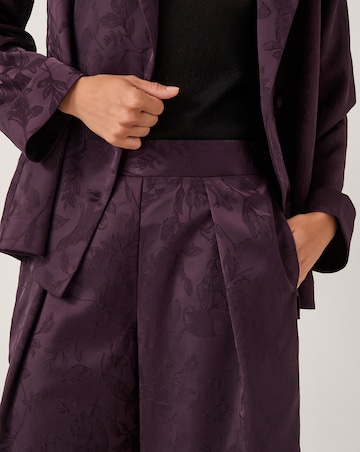 Monsoon Rory Floral Satin Trousers