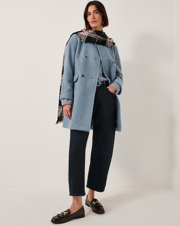 Monsoon Lily Double Breasted Boucle Coat