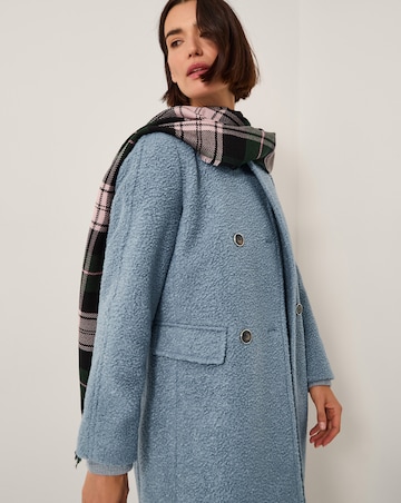 Monsoon Lily Double Breasted Boucle Coat