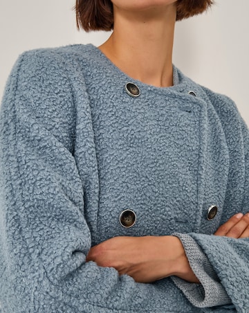 Monsoon Lily Double Breasted Boucle Coat