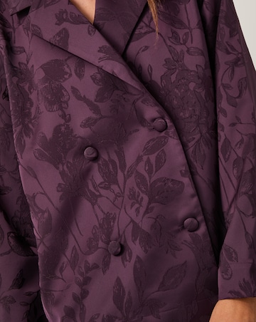 Monsoon Rory Floral Satin Blazer