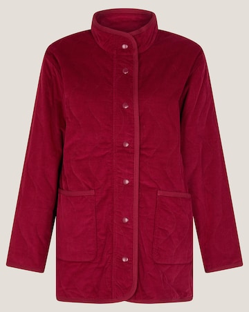 Monsoon Mandy Corduroy Quilted Jacket
