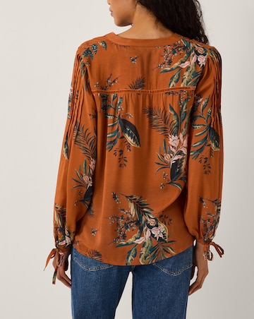 Monsoon Georgie Botanical Print Blouse