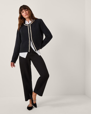 Monsoon Pia Pearl Embellished Cardigan