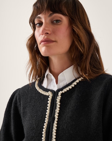 Monsoon Pia Pearl Embellished Cardigan