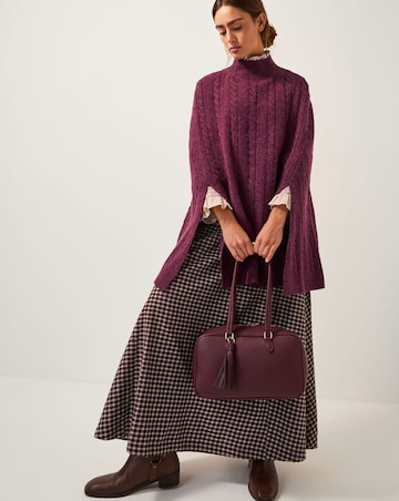 Monsoon Carrie Cable Knit Poncho