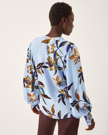 Monsoon Sonya Floral Print Flowy Shirt
