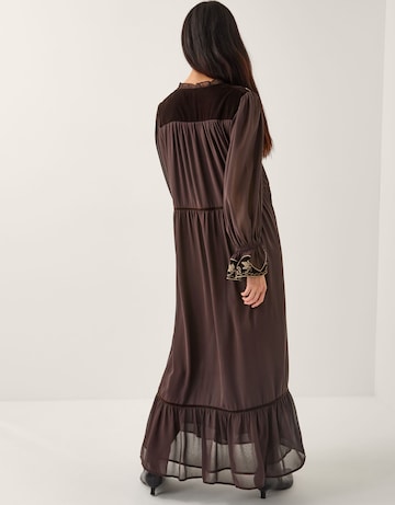 Monsoon Nova Yoke Chiffon Maxi Dress