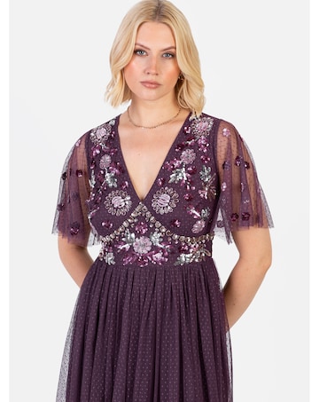 Maya Deluxe Embellished Dress