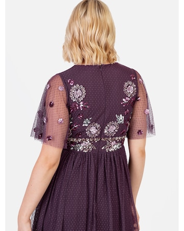 Maya Deluxe Embellished Dress