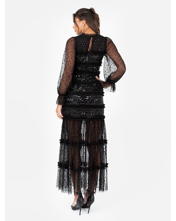 Maya Deluxe Embellished Dress
